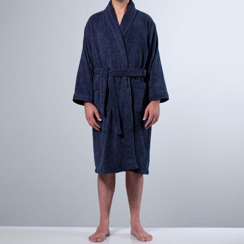 Canningvale Lusso Unisex Cotton Terry Bathrobe Customised Home