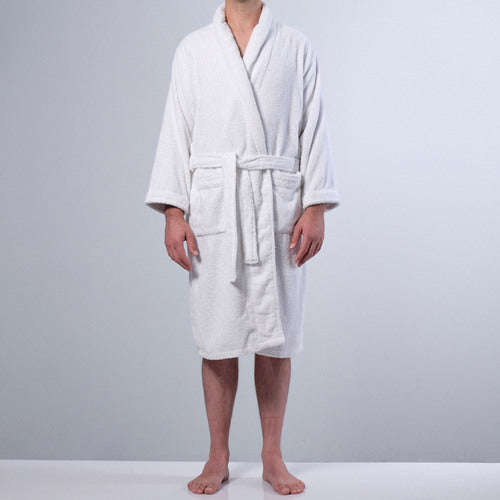 Canningvale Lusso Unisex Cotton Terry Bathrobe Customised Home