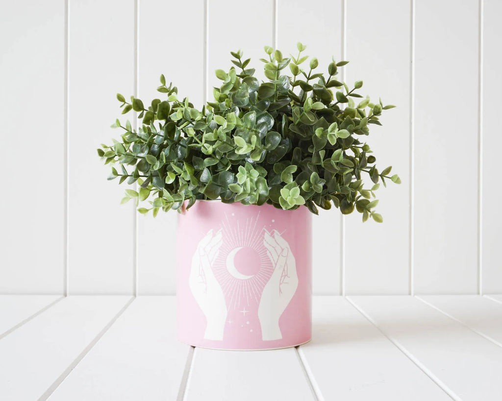 10x10 plant pot Boho Balance Planter -Pink- Medium (10x10)